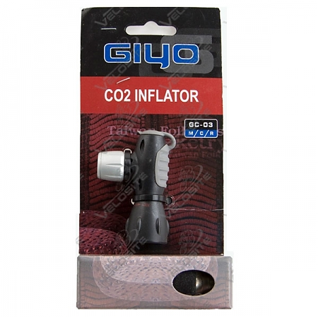Насос пластиковый Giyo, CO2 Inflator,с балоном CO2 (2010)